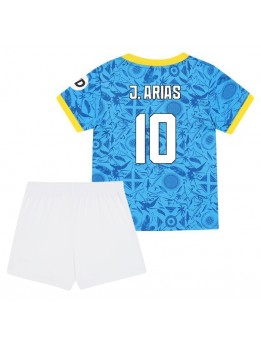 Wolves Jhon Arias #10 Replika Tredje Kläder Barn 2025-26 Kortärmad (+ byxor)
